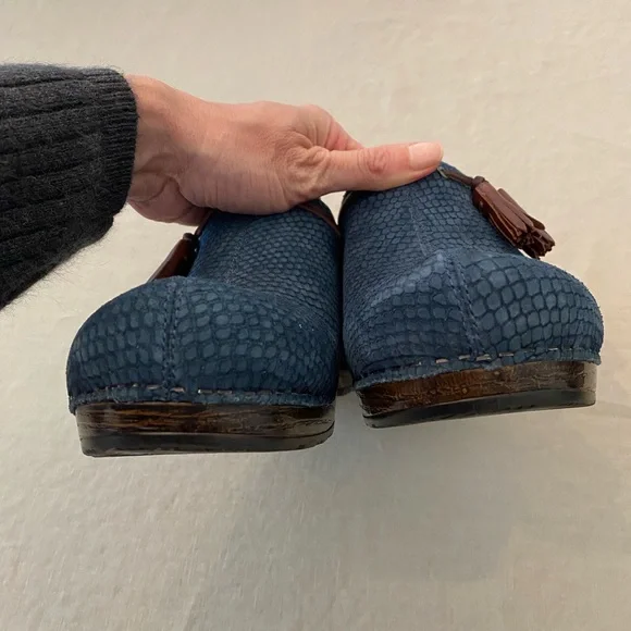 Dansko Shannon Mule Leather Snake Pattern - Picture 9 of 11